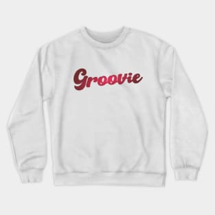 Groovie Graphic Design Crewneck Sweatshirt